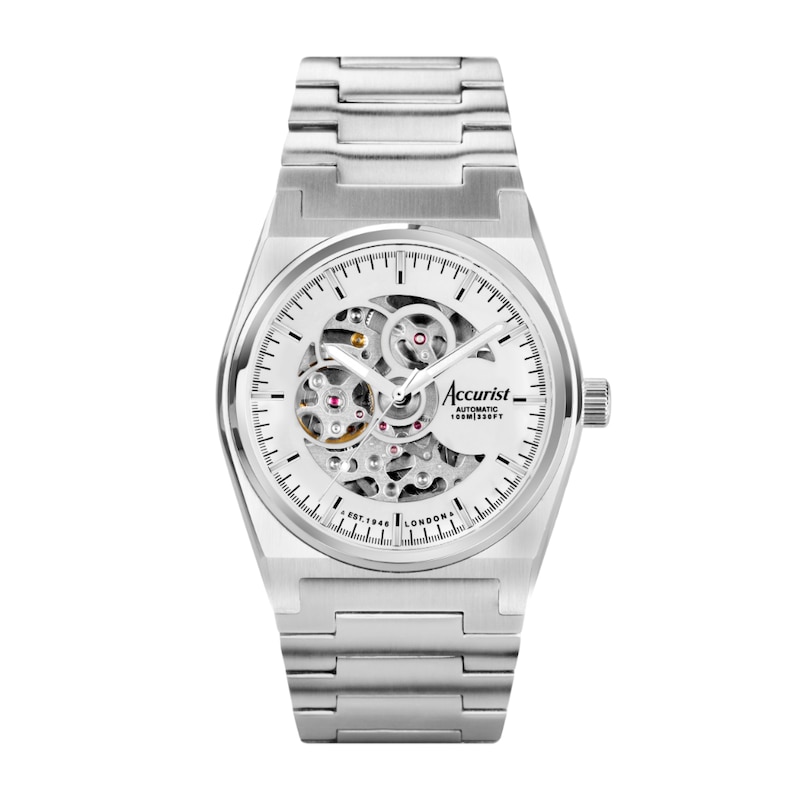 Main Image 1 of Accurist Men's Origin Skeleton Automatic Stainless Steel Bracelet Watch