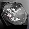 Thumbnail Image 2 of Accurist Men's Origin Skeleton Automatic Black Stainless Steel Bracelet Watch