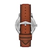 Thumbnail Image 3 of Fossil Men's Green Open Heart Dial Brown Leather Strap Watch