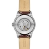 Thumbnail Image 4 of Fossil Men's Cream Open Heart Dial Brown Leather Strap Watch