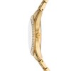 Thumbnail Image 2 of Michael Kors Harlowe Ladies' Green MOP Dial Gold Tone Stainless Steel Watch