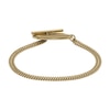 Thumbnail Image 2 of Diesel Men's Gold Tone 'D' Toggle Closure Bracelet