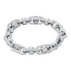 Thumbnail Image 1 of Michael Kors Ladies' Bold Cubic Zirconia Paperlink Chain Bracelet