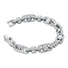 Thumbnail Image 2 of Michael Kors Ladies' Bold Cubic Zirconia Paperlink Chain Bracelet