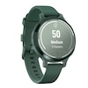 Thumbnail Image 3 of Garmin Lily Digital Green Silicone Strap Smartwatch