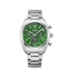 Thumbnail Image 1 of Rotary Men's Green Chronograph Dial Stainless Steel Bracelet Watch