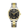 Thumbnail Image 1 of Rotary Men's Black Dial Two Tone Stainless Steel Bracelet Watch