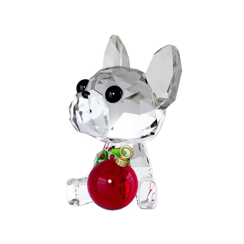 Main Image 2 of Swarovski Holiday Cheers French Bulldog Ornament