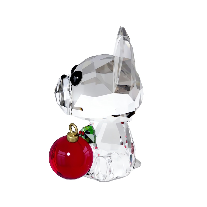 Main Image 3 of Swarovski Holiday Cheers French Bulldog Ornament