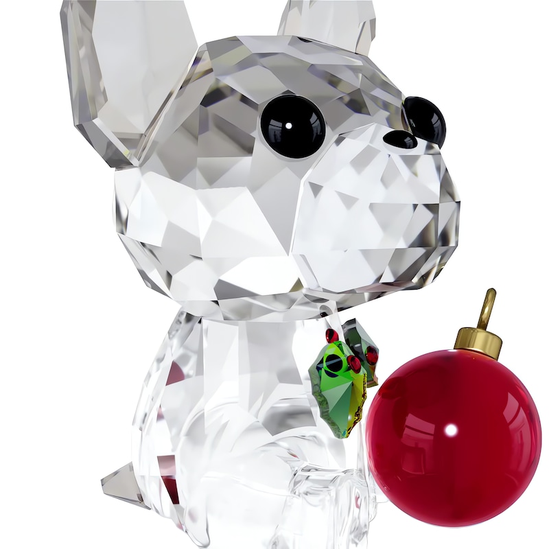 Main Image 6 of Swarovski Holiday Cheers French Bulldog Ornament