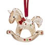 Thumbnail Image 2 of Swarovski Holiday Cheers Gingerbread Rocking Horse Ornament