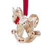 Thumbnail Image 8 of Swarovski Holiday Cheers Gingerbread Rocking Horse Ornament