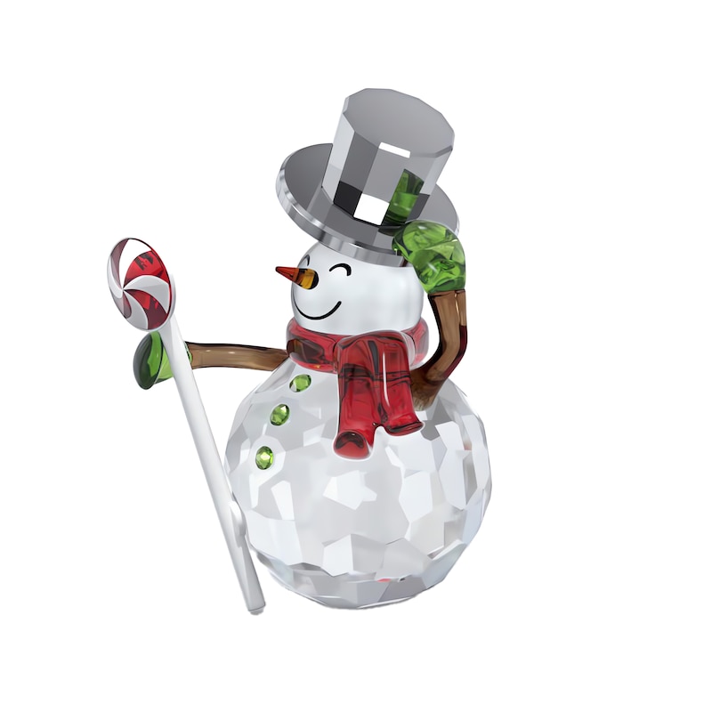 Main Image 2 of Swarovski Holiday Cheers Dulcis Snowman Ornament