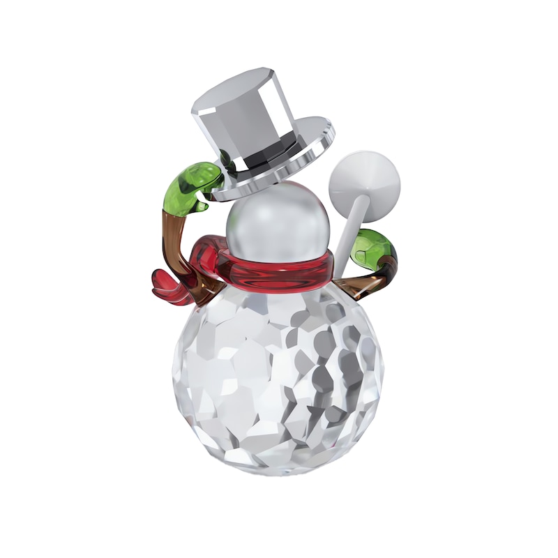 Main Image 4 of Swarovski Holiday Cheers Dulcis Snowman Ornament