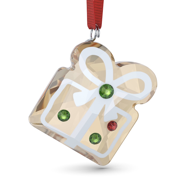 Main Image 1 of Swarovski Holiday Cheers Gingerbread Gift Ornament