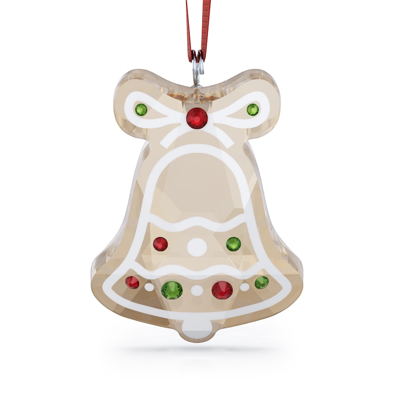 Main Image 1 of Swarovski Holiday Cheers Gingerbread Bell Ornament