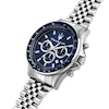 Thumbnail Image 4 of Maserati Men's Sfida Sport Blue Dial Stainless Steel Bracelet Watch