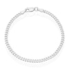 Thumbnail Image 1 of Children's Sterling Silver 6.5&quot; Curb Chain Bracelet