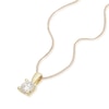 Thumbnail Image 2 of 9ct Yellow Gold 0.30ct Lab Grown Diamond Pendant Necklace