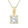 Thumbnail Image 1 of 9ct Yellow Gold 0.50ct Lab Grown Diamond Necklace