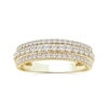 Thumbnail Image 1 of 9ct Yellow Gold 0.50ct Lab Grown Diamond Eternity Ring