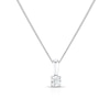 Thumbnail Image 1 of 9ct White Gold Diamond Solitaire Pendant Necklace