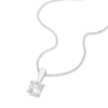 Thumbnail Image 2 of 9ct White Gold 0.15ct Diamond Solitaire Pendant Necklace