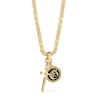 Thumbnail Image 1 of Guess Men's Dagger & G Charm Pendant Long Chain Necklace