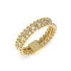 Thumbnail Image 1 of Guess Golden Globe Baguette Stone Gold Tone Bracelet