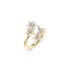 Thumbnail Image 1 of Guess Lily Multi flowers Detail Gold Tone Ring