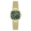 Thumbnail Image 1 of Guess Ladies' Green Dial Gold Tone Stainless Steel Bracelet Watch