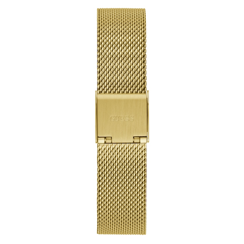 Main Image 3 of Guess Ladies' Green Dial Gold Tone Stainless Steel Bracelet Watch