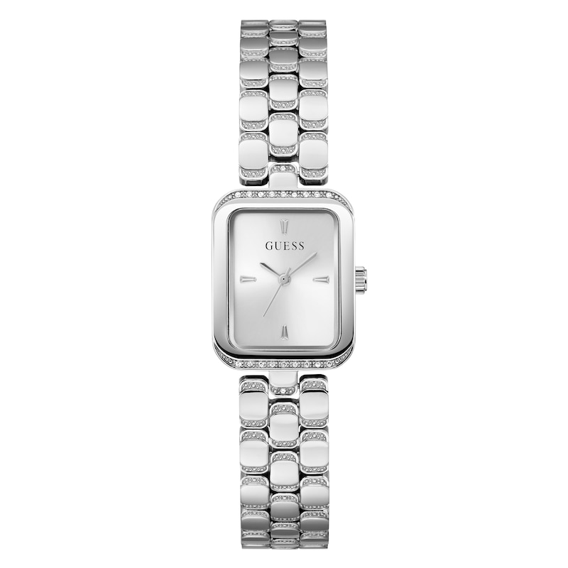 Main Image 1 of Guess Ladies' Silver Dial Stainless Steel Bracelet Watch