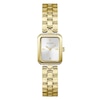 Thumbnail Image 1 of Guess Ladies' Silver Dial Gold Tone Stainless Steel Bracelet Watch