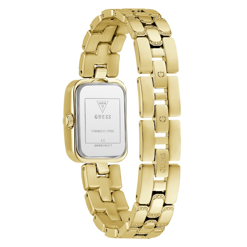 Main Image 3 of Guess Ladies' Silver Dial Gold Tone Stainless Steel Bracelet Watch