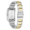 Thumbnail Image 3 of Guess Ladies' Rectangular Green Dial Two Tone Stainless Steel Bracelet Watch