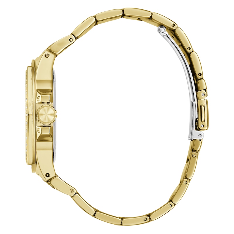 Main Image 2 of Guess Ladies' Stone Set Gold Tone Bracelet Watch