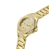 Thumbnail Image 4 of Guess Ladies' Stone Set Gold Tone Bracelet Watch