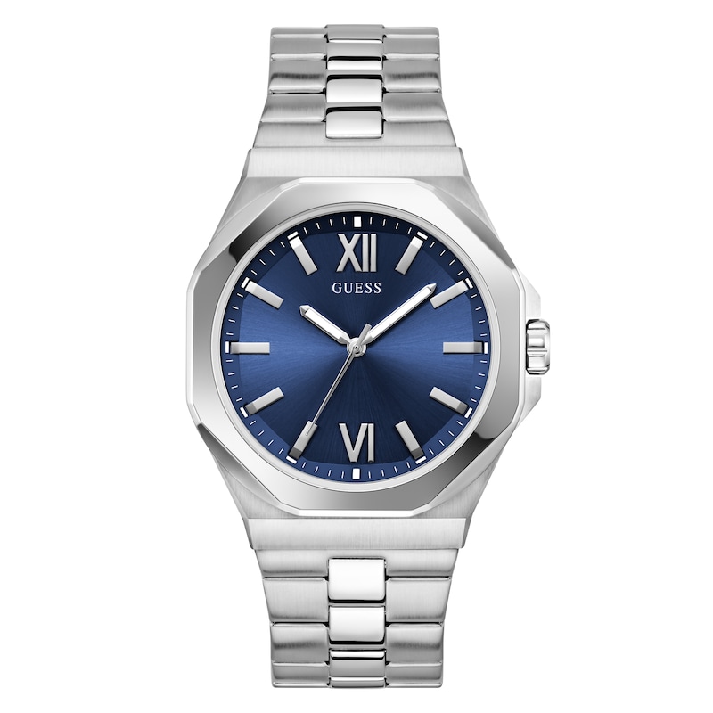 Main Image 1 of Guess Men's Blue Dial Stainless Steel Bracelet Watch