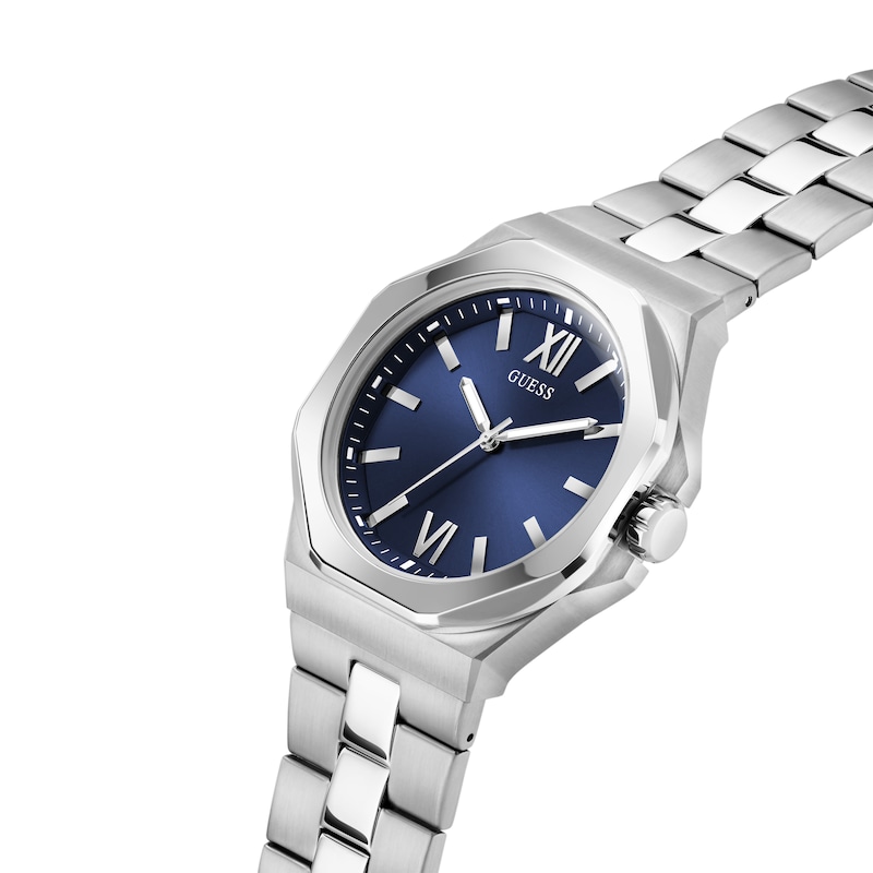 Main Image 4 of Guess Men's Blue Dial Stainless Steel Bracelet Watch