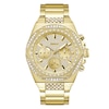 Thumbnail Image 1 of Guess Men's Stone Set Gold Tone Bracelet Watch