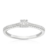 Thumbnail Image 1 of 9ct White Gold 0.25ct Diamond Solitaire Ring