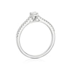 Thumbnail Image 3 of 9ct White Gold 0.25ct Diamond Solitaire Ring