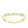 Thumbnail Image 1 of 9ct Yellow Gold 0.12ct Diamond Eternity Ring