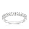 Thumbnail Image 1 of 9ct White Gold 0.40ct Diamond Baguette Eternity Ring