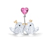 Thumbnail Image 1 of Swarovski With Love 'Love Birds & Pink Heart' Ornament