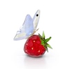 Thumbnail Image 1 of Swarovski Idyllia 'Butterfly & Strawberry' Ornament