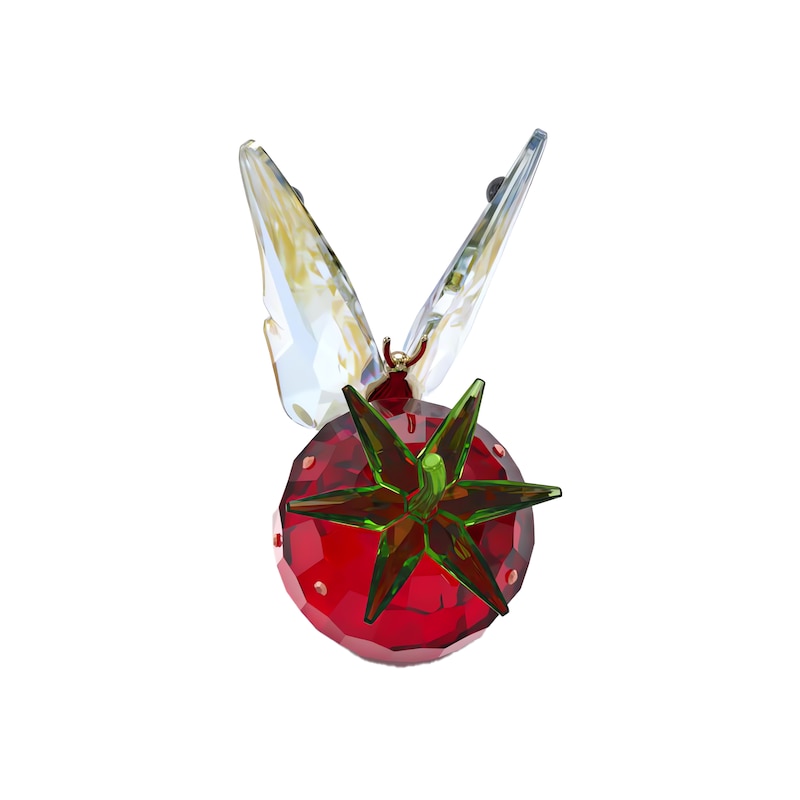 Main Image 2 of Swarovski Idyllia 'Butterfly & Strawberry' Ornament