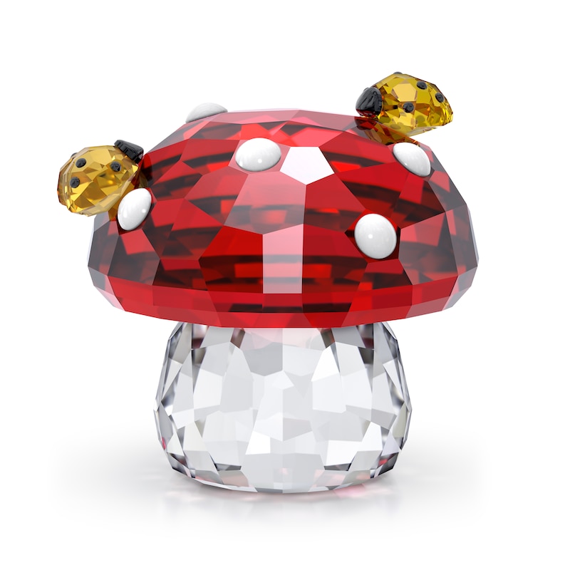 Main Image 1 of Swarovski Idyllia 'Mushroom & Ladybugs' Ornament