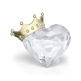 Swarovski Symbolica 'Heart & Crown' Ornament